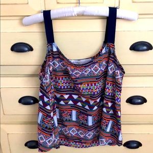 Summer flowy tank